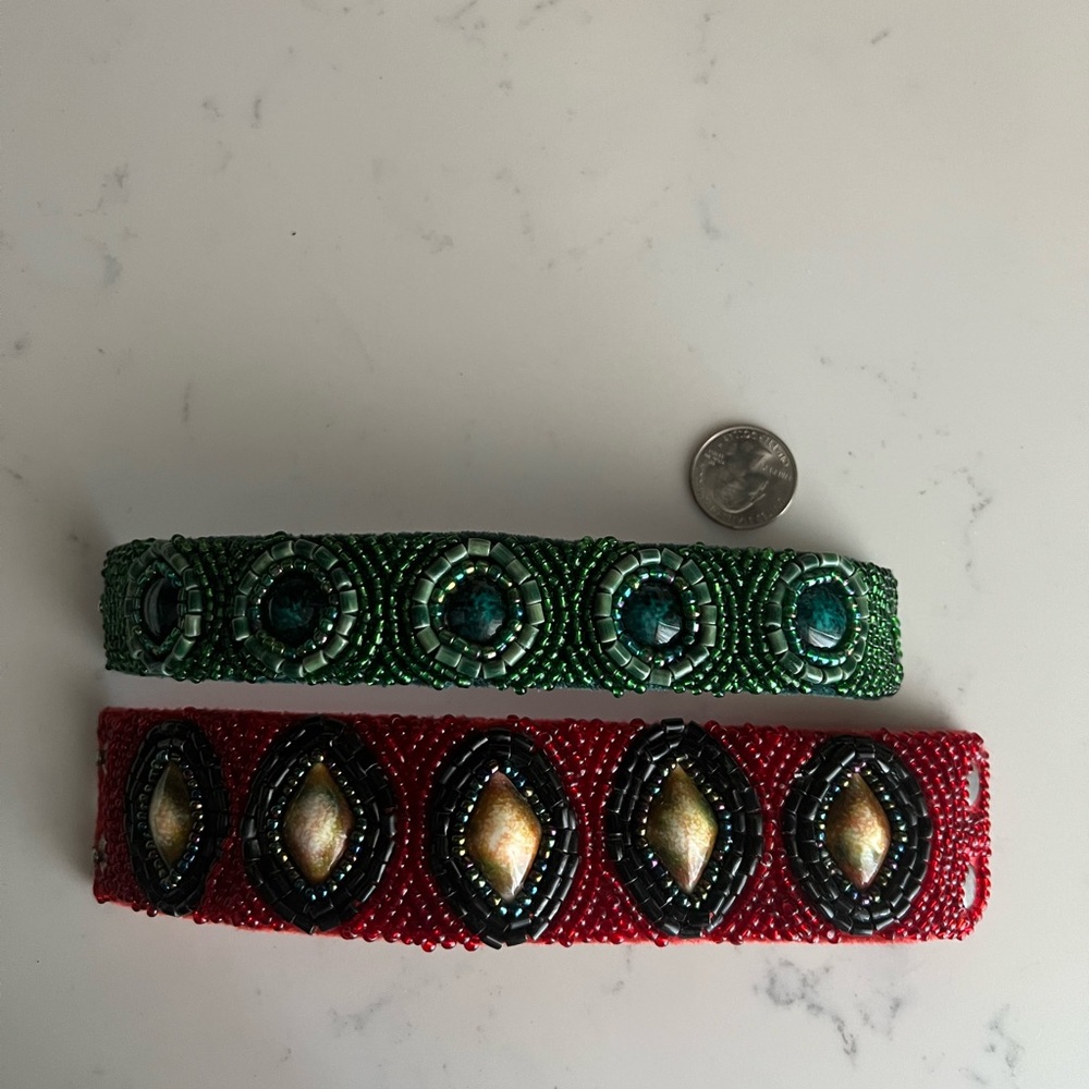 Vintage beaded bracelets - Picture 4 of 5